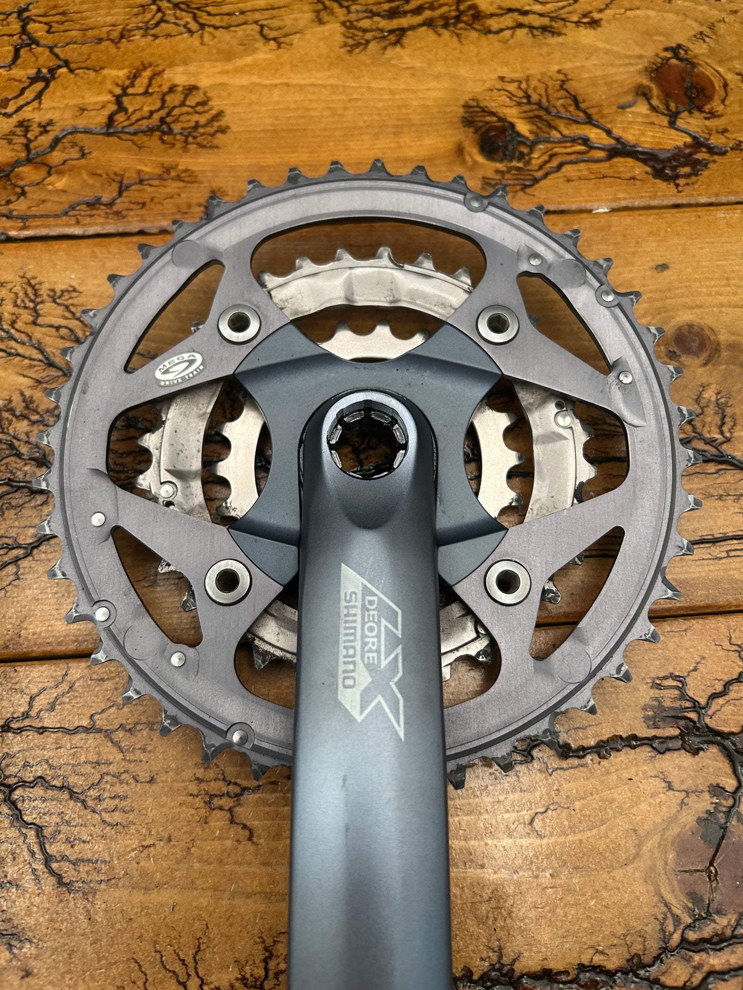Shimano Deore LX FC-M571 44/32/22 175mm Crankset