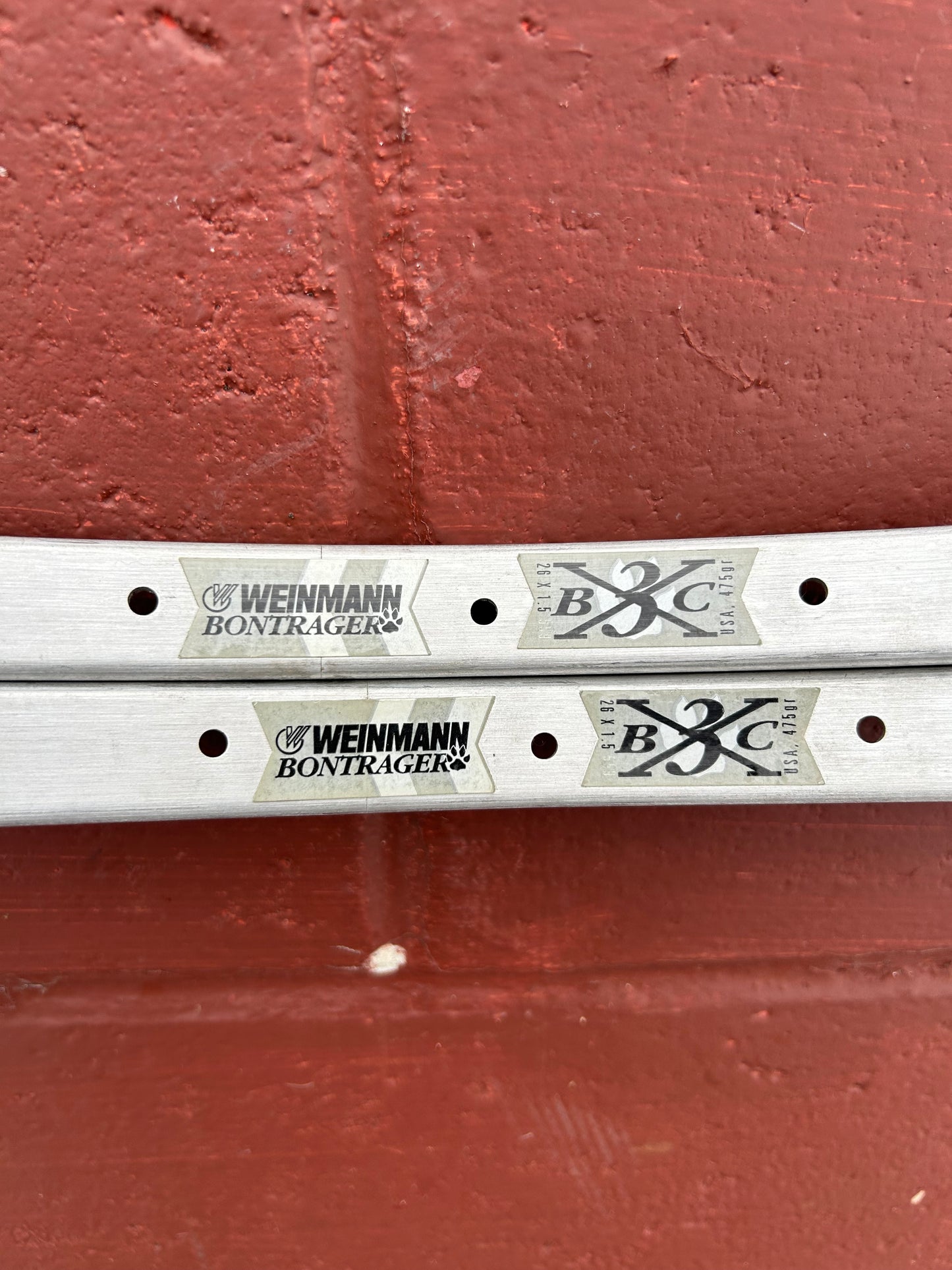 Weinmann Bontrager BCX 3 32 Hole 26 Inch Rims Set of 2 NOS
