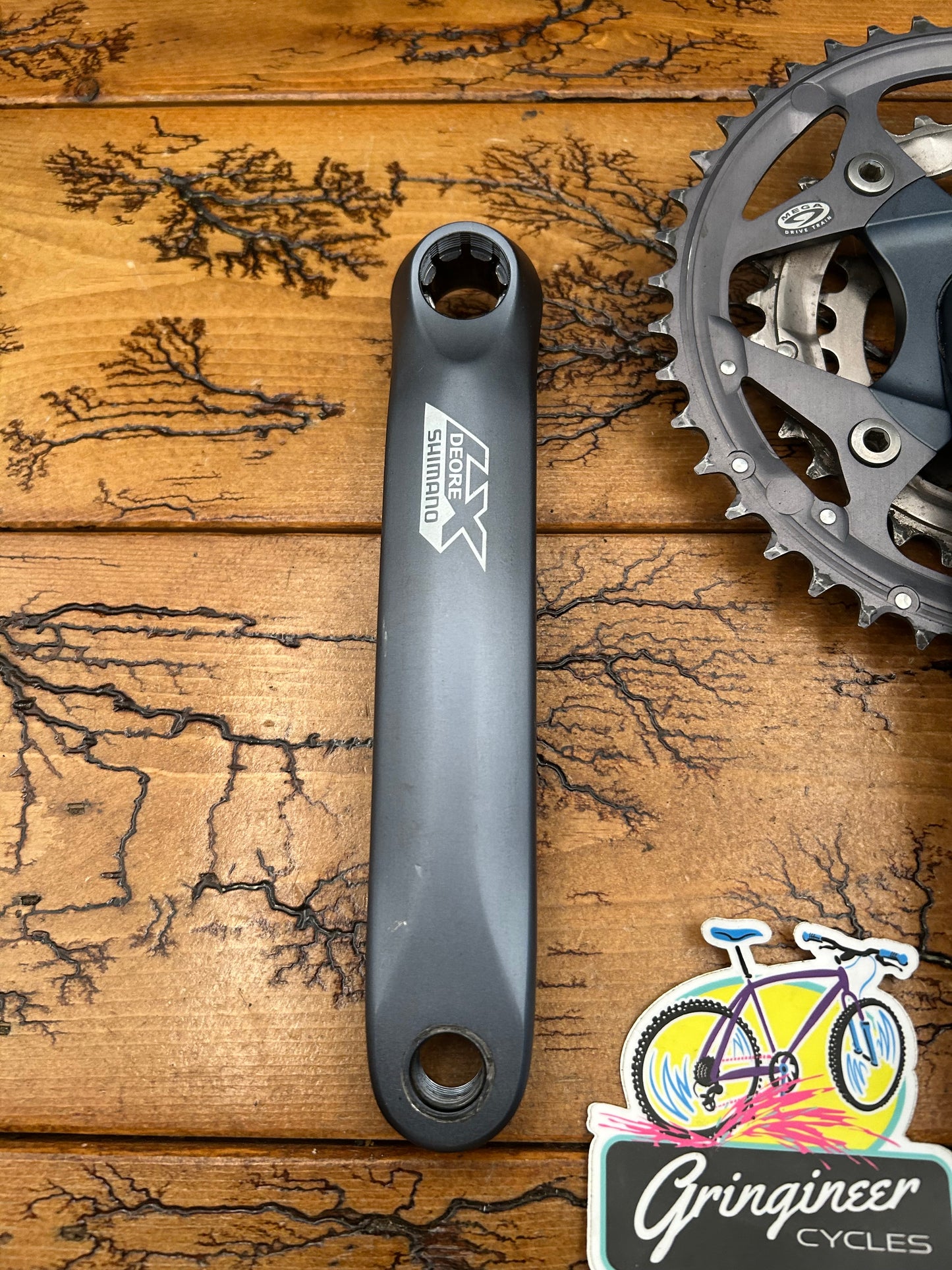 Shimano Deore LX FC-M571 44/32/22 175mm Crankset
