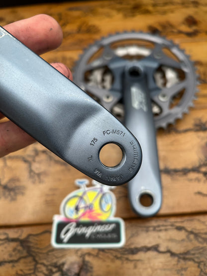 Shimano Deore LX FC-M571 44/32/22 175mm Crankset
