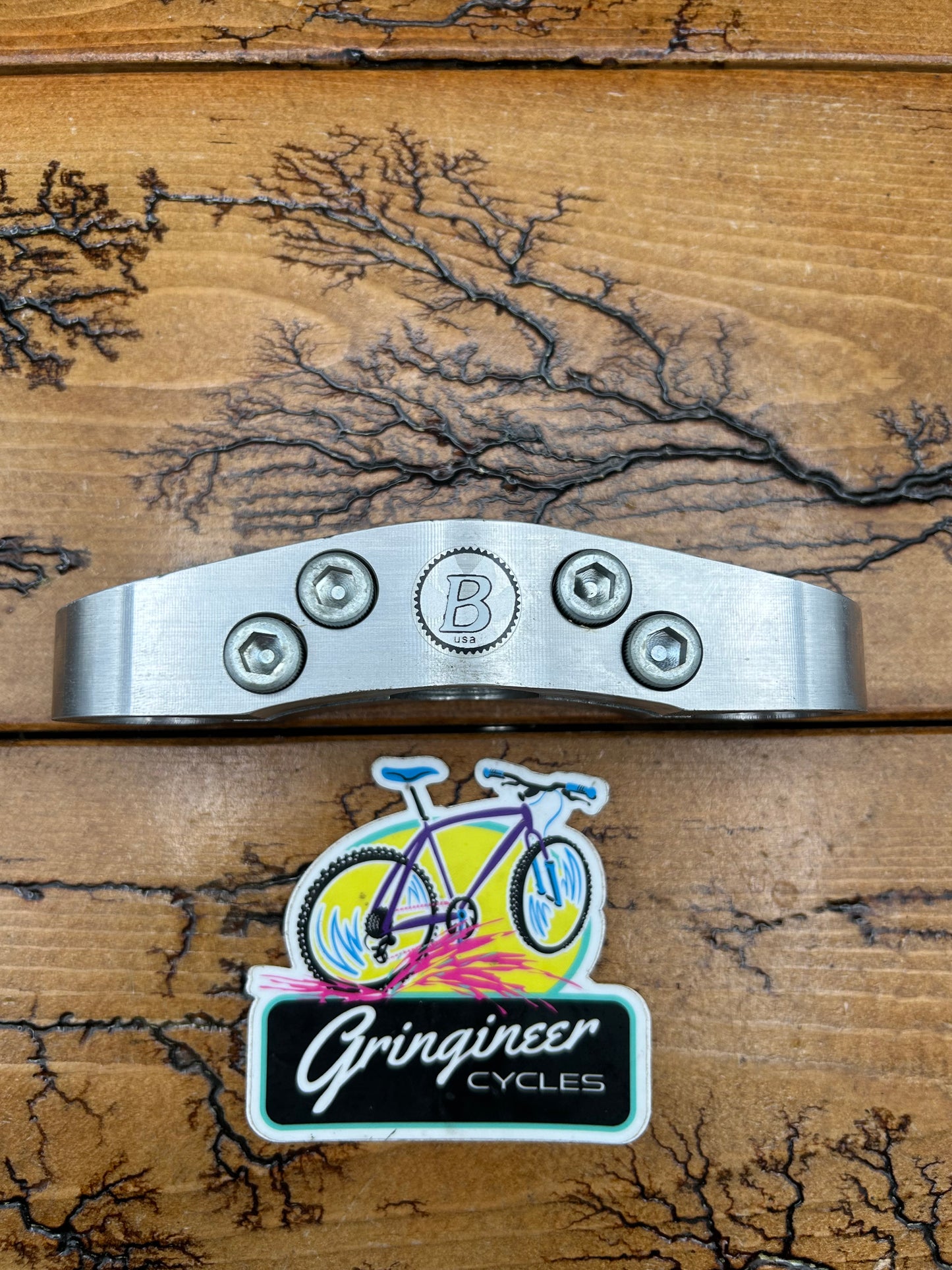 Bontrager Switch Blade Silver Crown With Hardware
