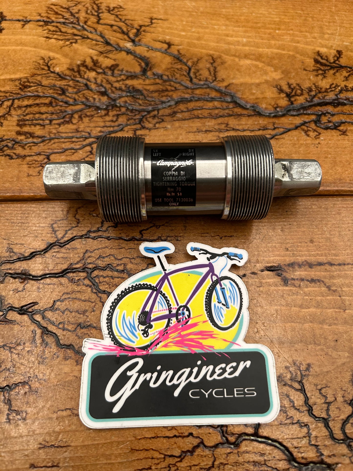 Campagnolo 68x111mm English Threads Square Taper Bottom Bracket