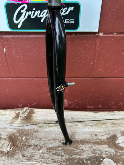 Voodoo 26" Black 1 1/8 Threadless Rigid Fork