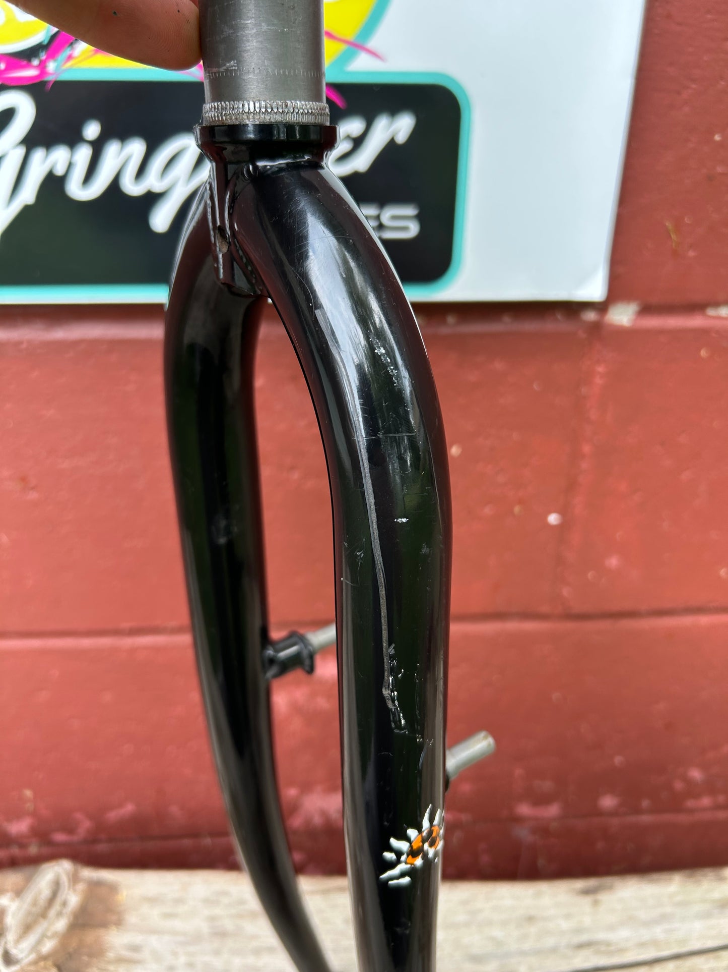 Voodoo 26" Black 1 1/8 Threadless Rigid Fork