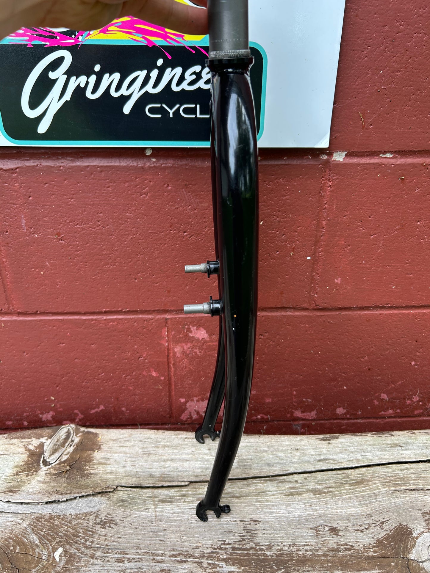 Voodoo 26" Black 1 1/8 Threadless Rigid Fork
