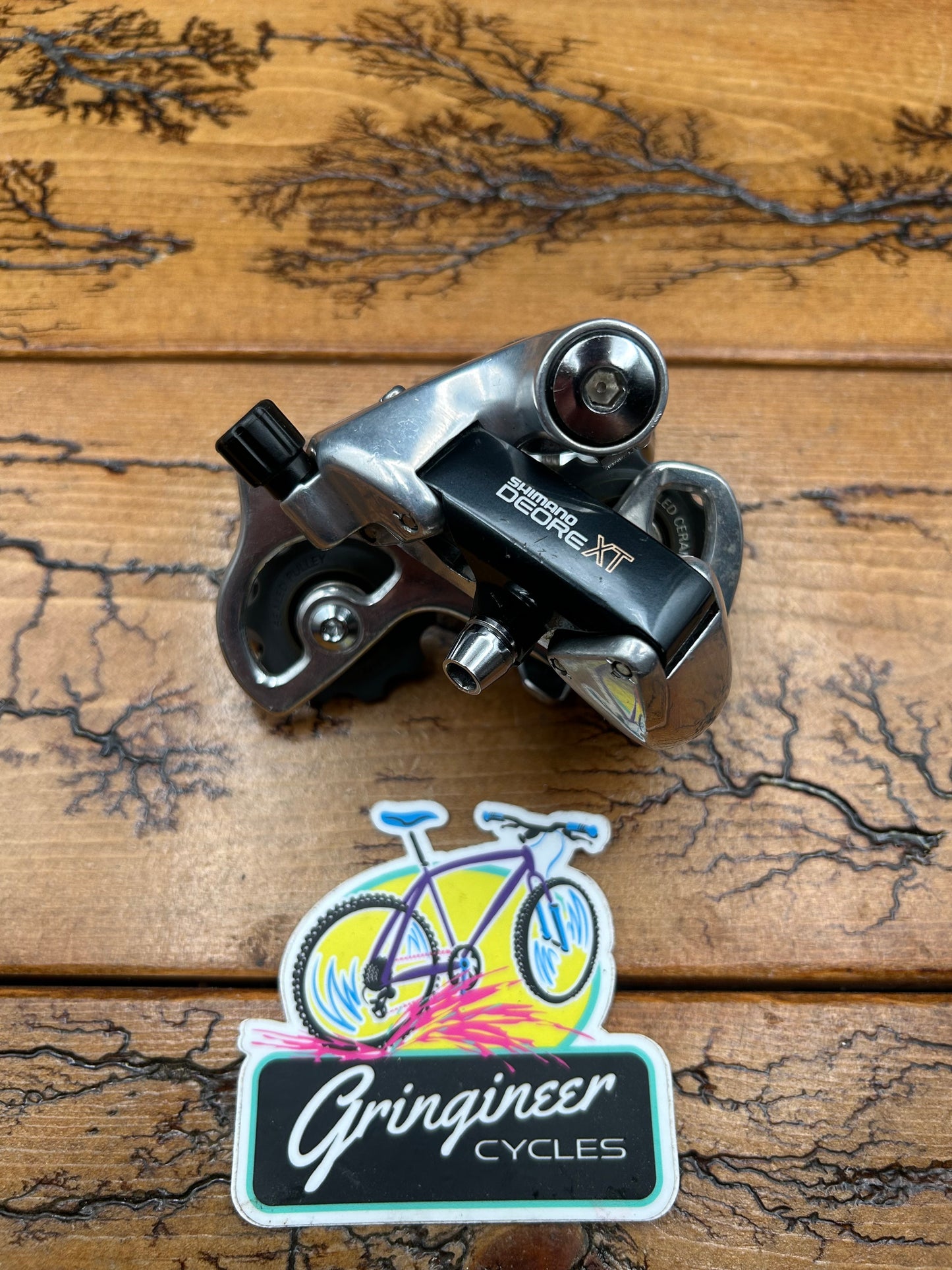 Shimano Deore XT RD-M735 Short Cage Rear Derailleur VG