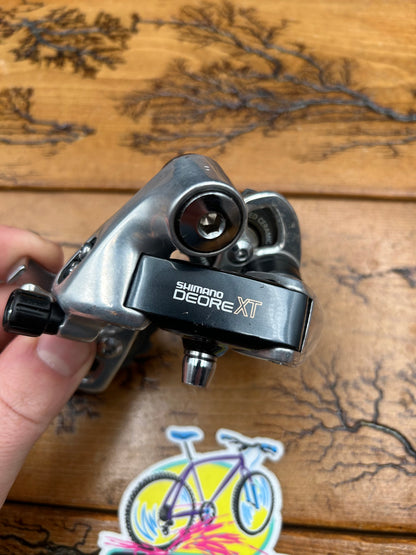 Shimano Deore XT RD-M735 Short Cage Rear Derailleur VG
