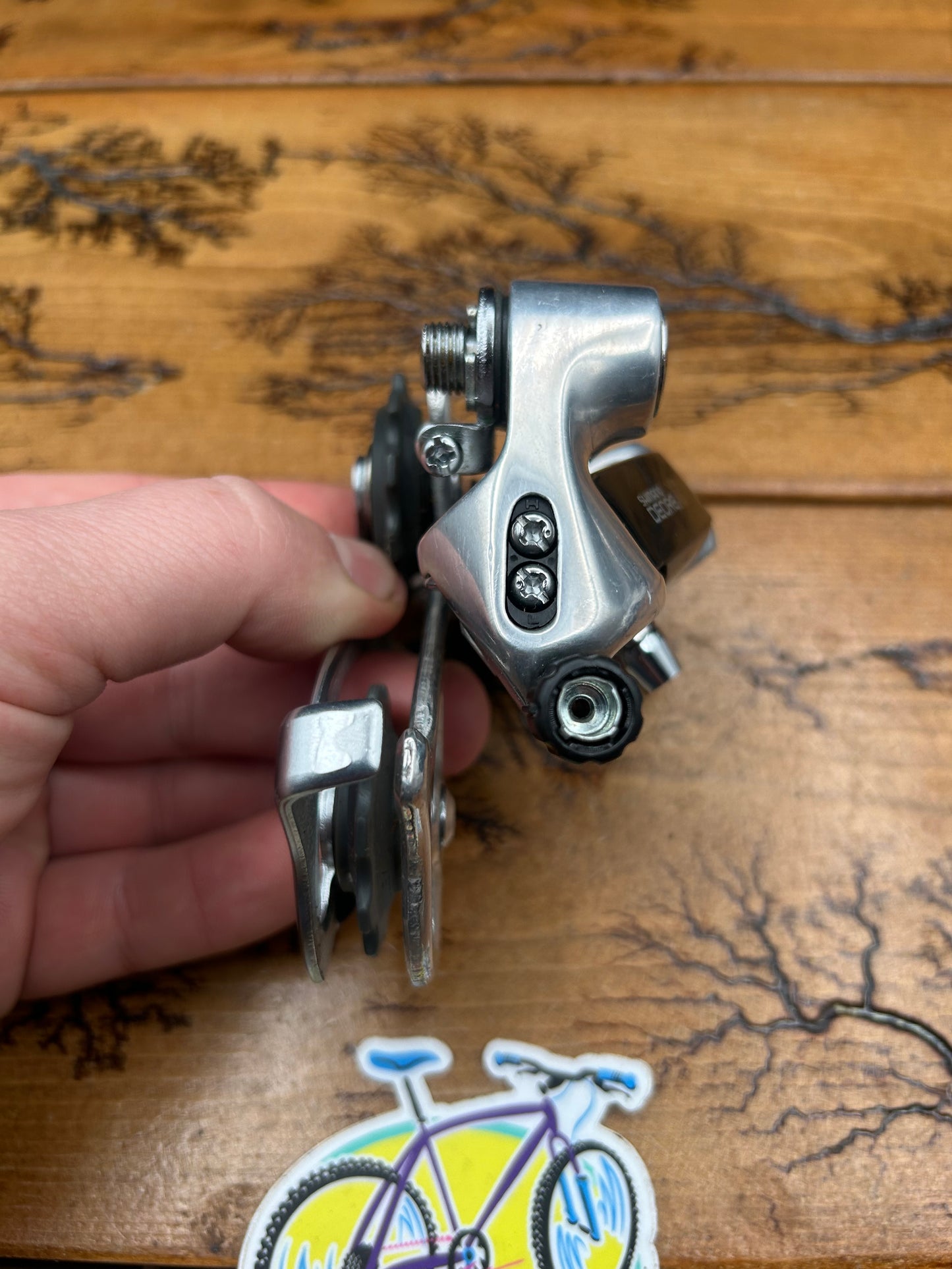 Shimano Deore XT RD-M735 Short Cage Rear Derailleur VG