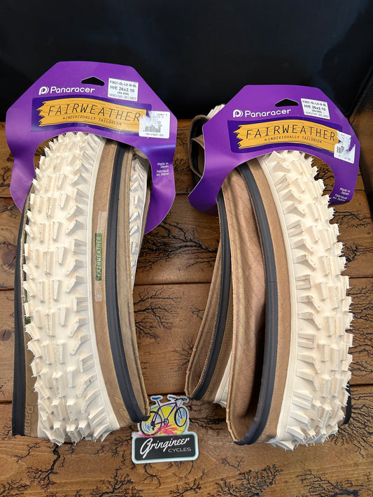 Panaracer Fairweather Dirt Lander 26x2.10 Tires New