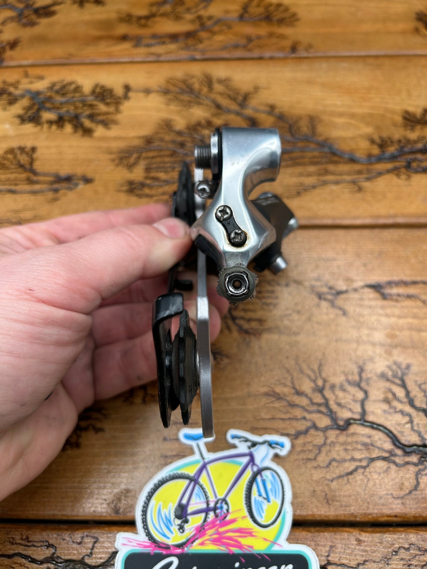 Shimano Deore XT RD-M739 Long Cage Rear Derailleur VG