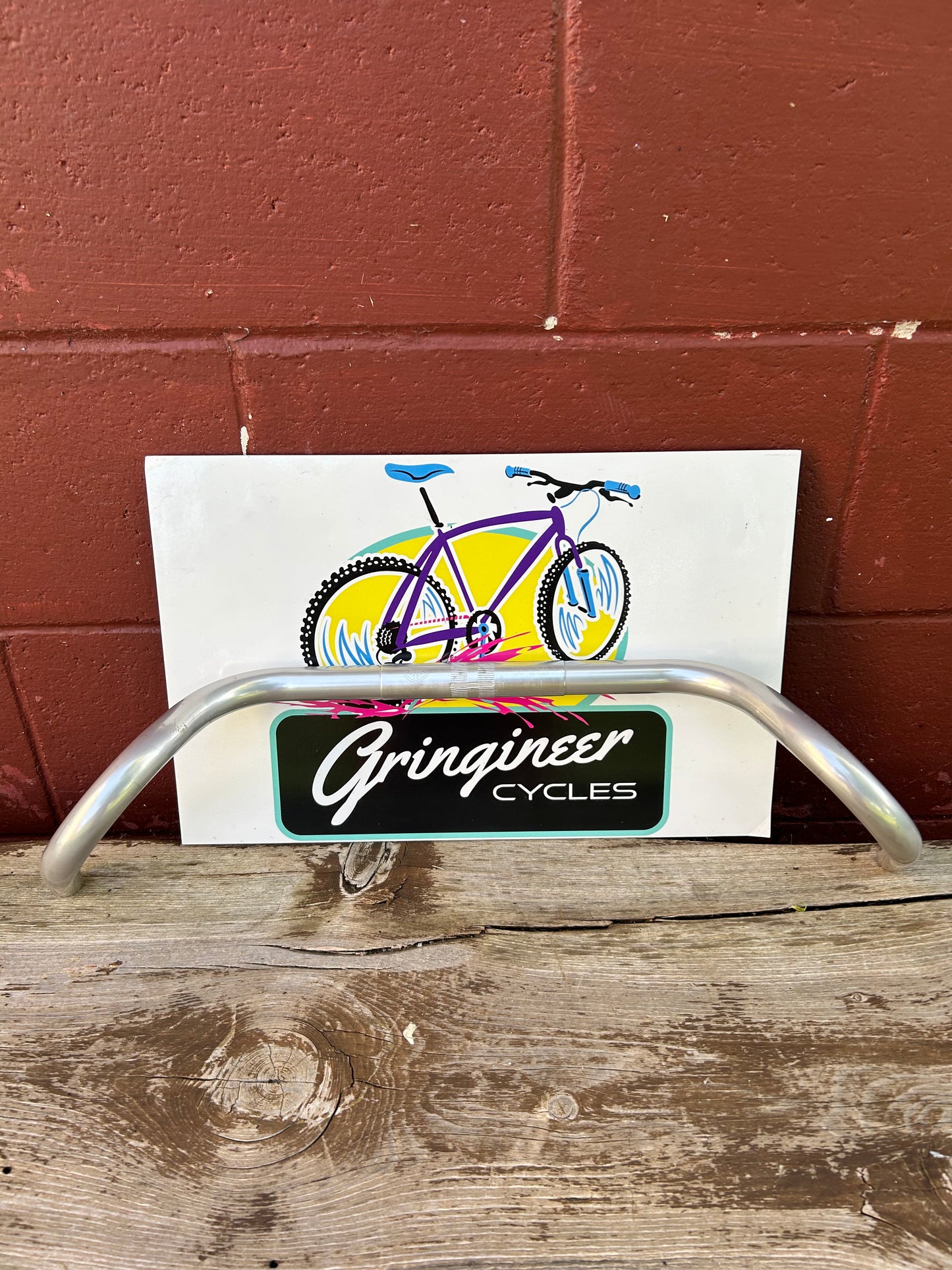 WTB 580mm 25.4mm Silver Dirt Drop Handlebar