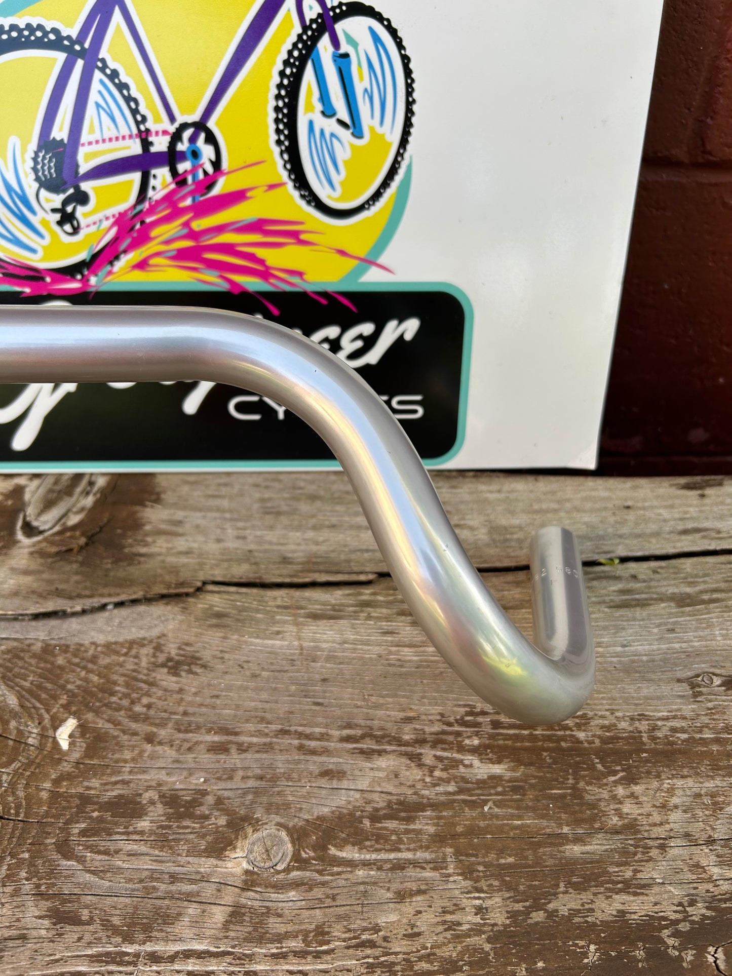 WTB 580mm 25.4mm Silver Dirt Drop Handlebar