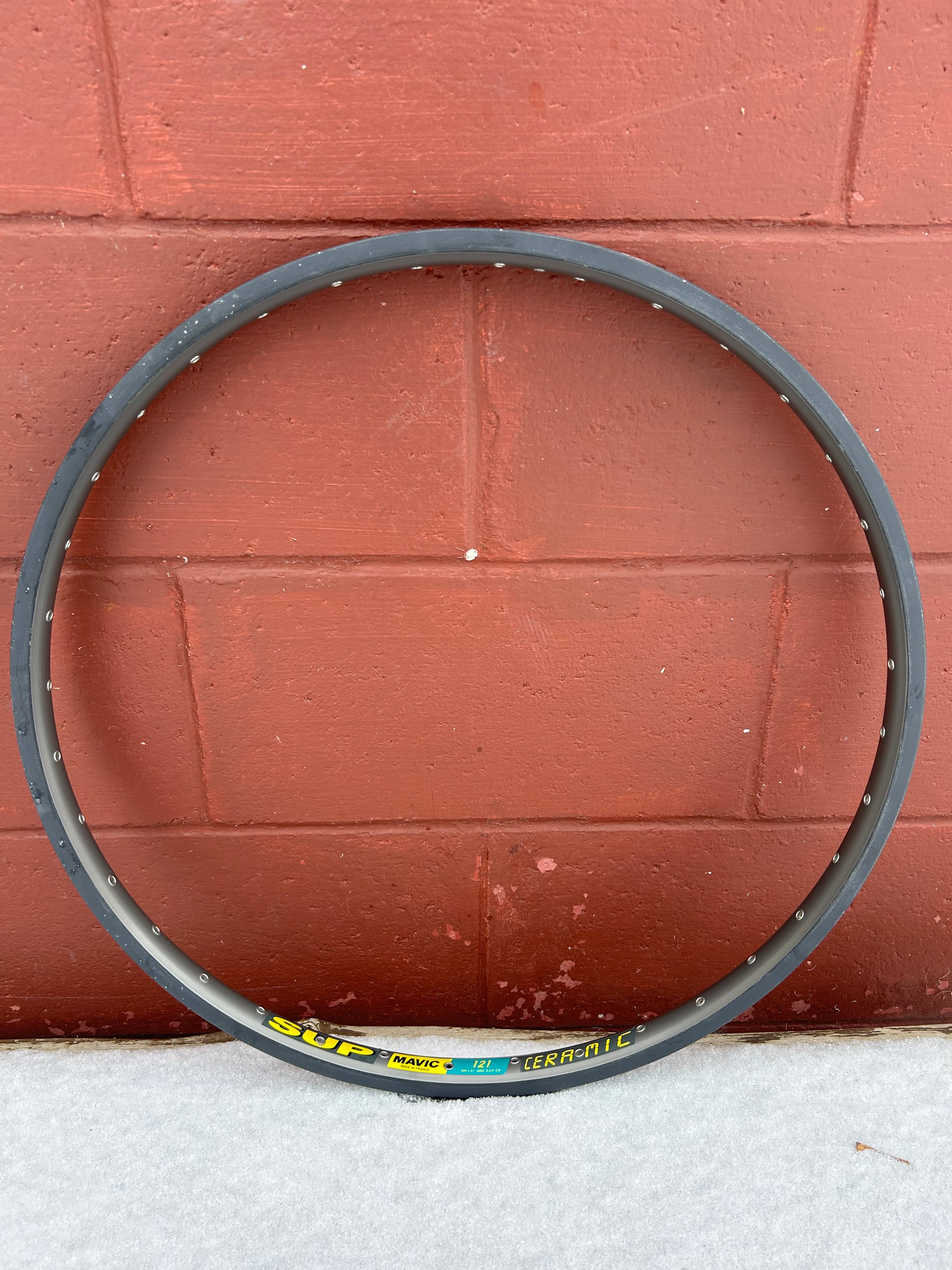 Mavic 121 SUP Ceramic 36 Hole 26 Inch Rim NOS – Gringineer Cycles