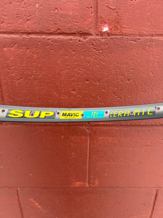 Mavic 121 SUP Ceramic 36 Hole 26 Inch Rim NOS