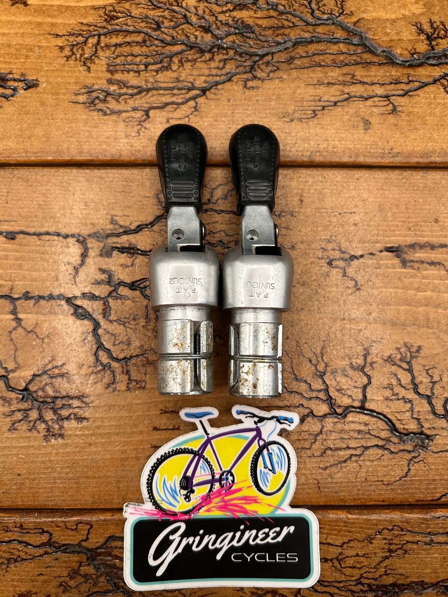 Suntour 3090 Bar-Con Bar End Shifters