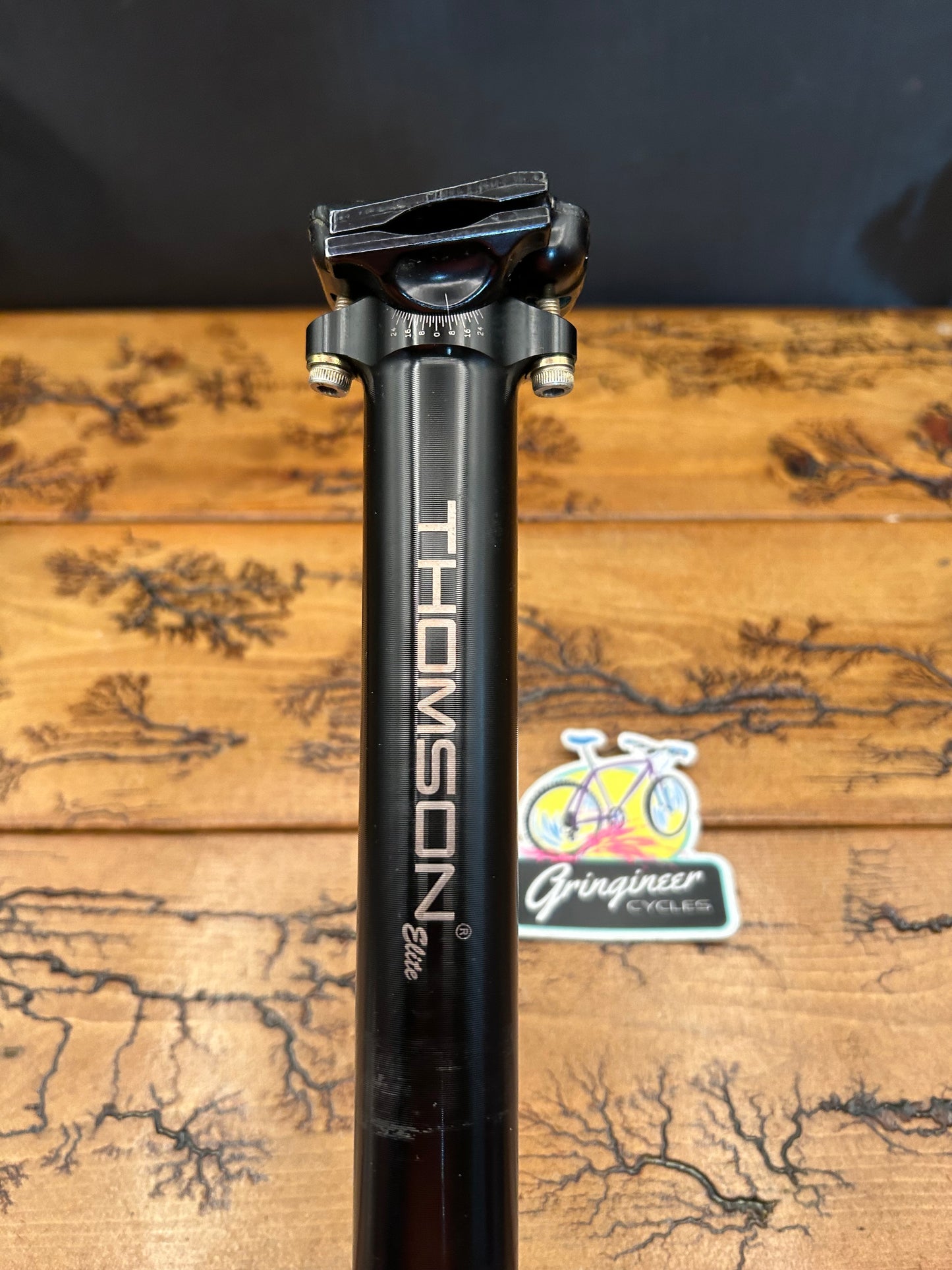 Thomson Elite SP-E127 30.9mm x 340mm Black Seatpost
