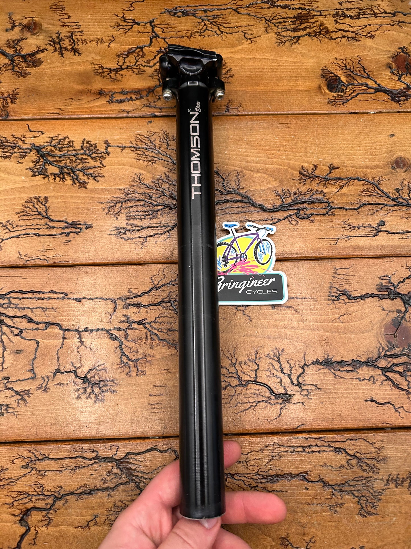 Thomson Elite SP-E127 30.9mm x 340mm Black Seatpost