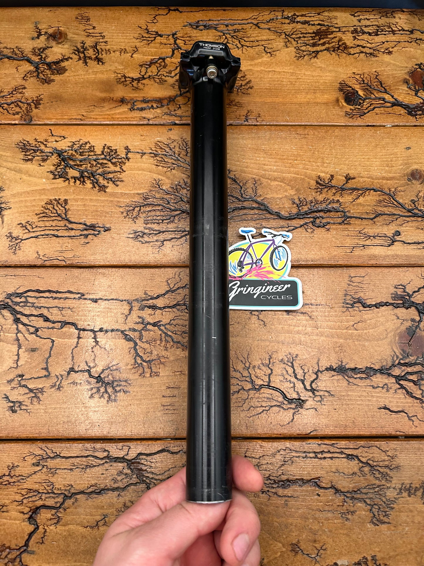 Thomson Elite SP-E127 30.9mm x 340mm Black Seatpost