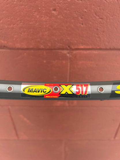 Mavic X517 SUP Ceramic 32 Hole 26 Inch Rim NOS