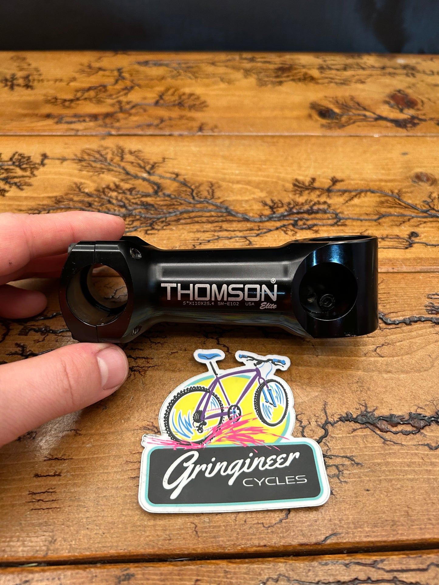 Thomson Elite 110mm 5 Degree 25.4mm 1 1/8 Inch Threadless Stem