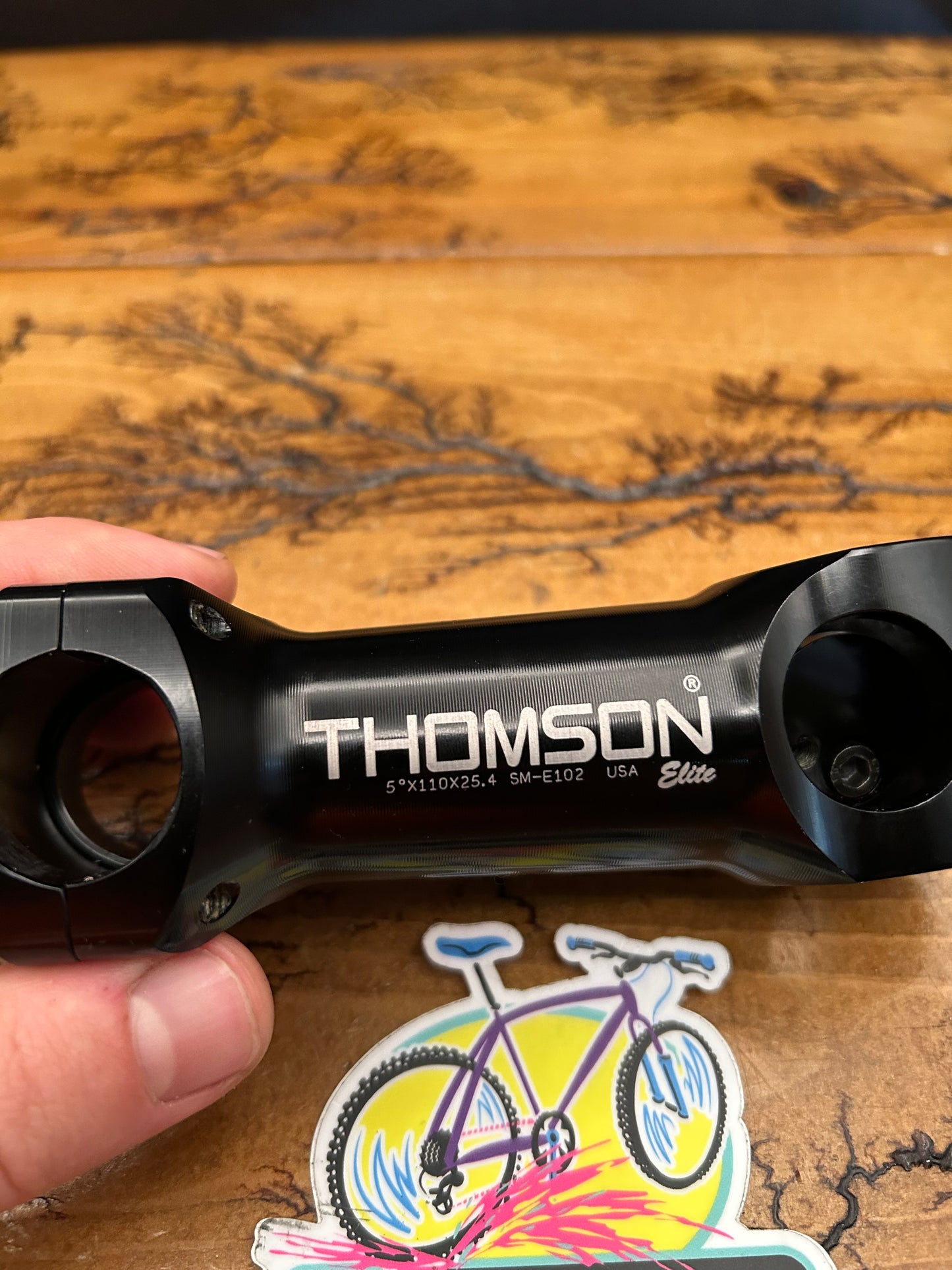 Thomson Elite 110mm 5 Degree 25.4mm 1 1/8 Inch Threadless Stem