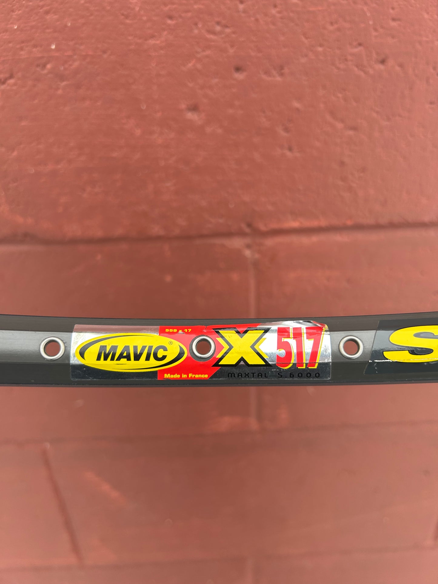 Mavic X517 SUP Ceramic 36 Hole 26 Inch Rim NOS