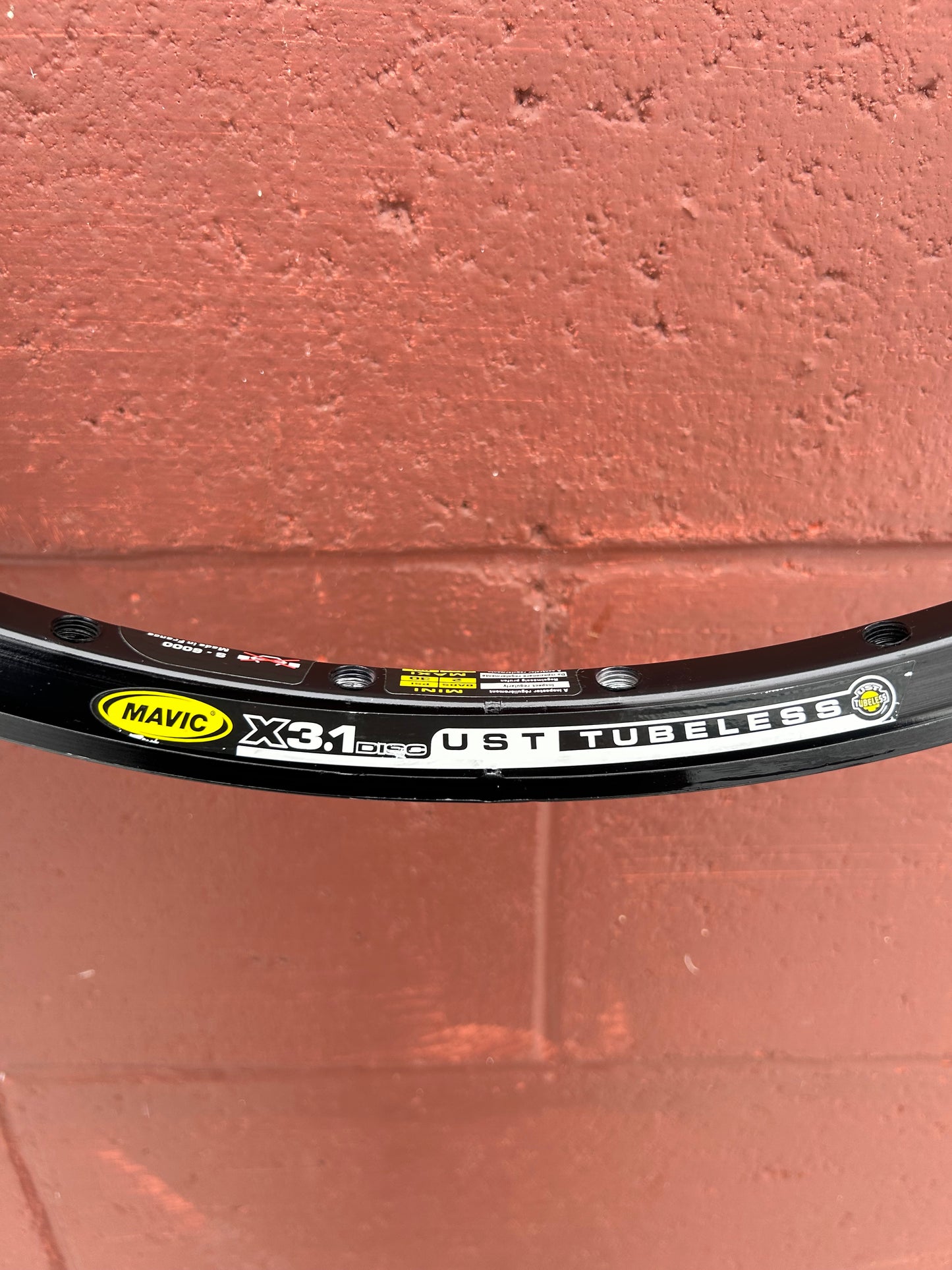Mavic X3.1 Disc UST Tubeless 32 Hole 26 Inch Rim NOS