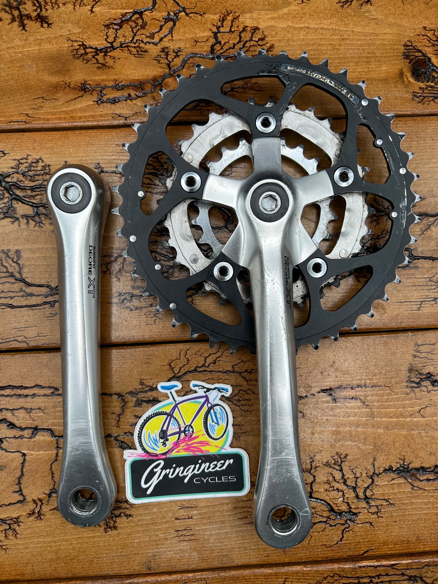 Shimano Deore XT FC-m737 44/32/22 175mm Crankset