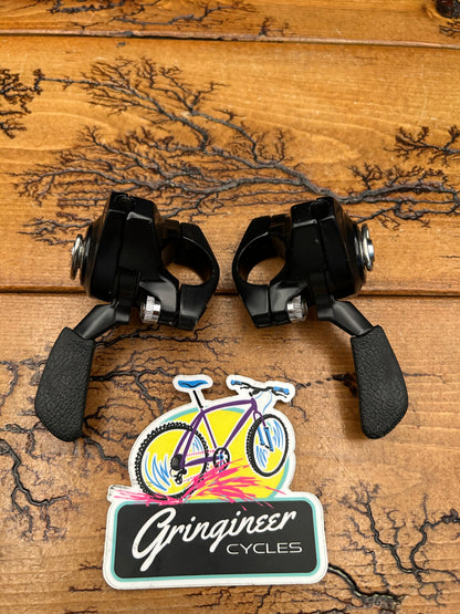 Shimano Deore XT Deer Head SL-M700 Black Thumb Shifters