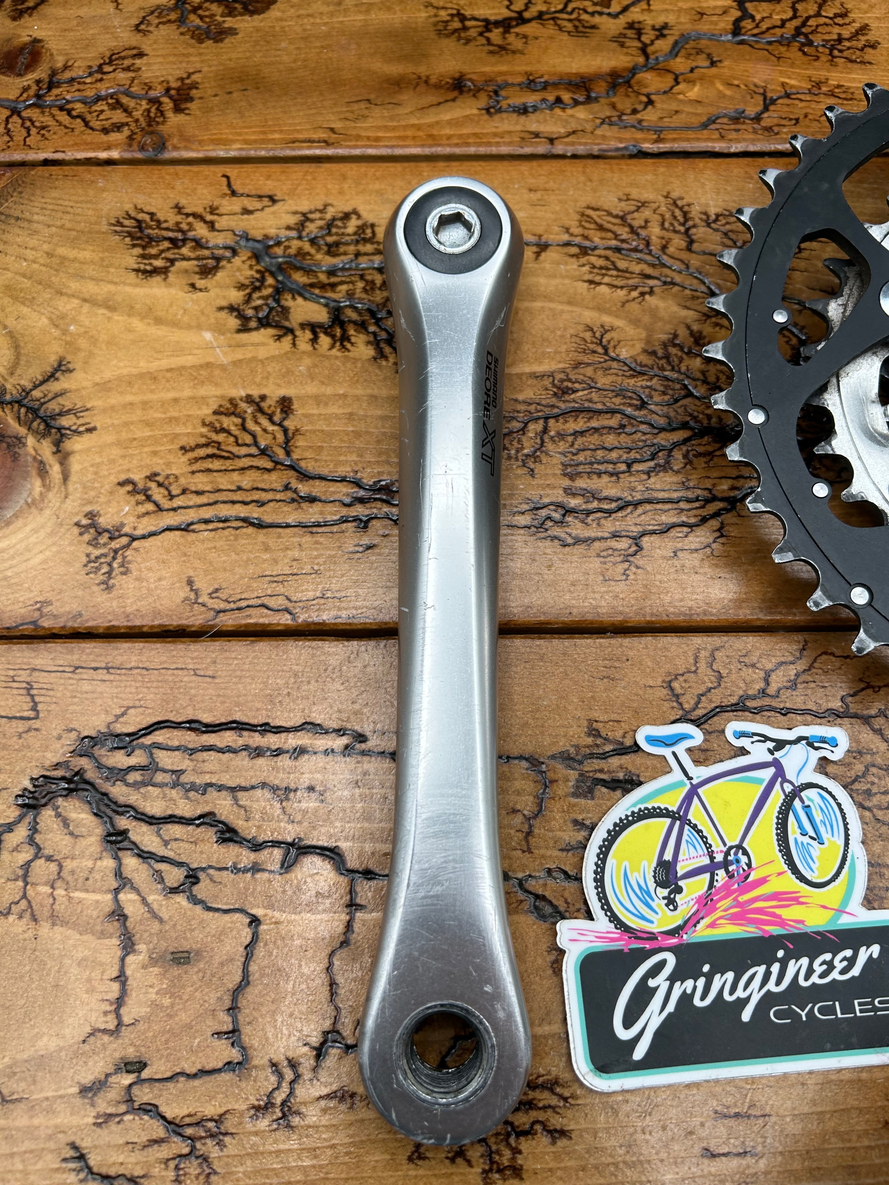 Shimano Deore XT FC-m737 44/32/22 175mm Crankset – Gringineer Cycles