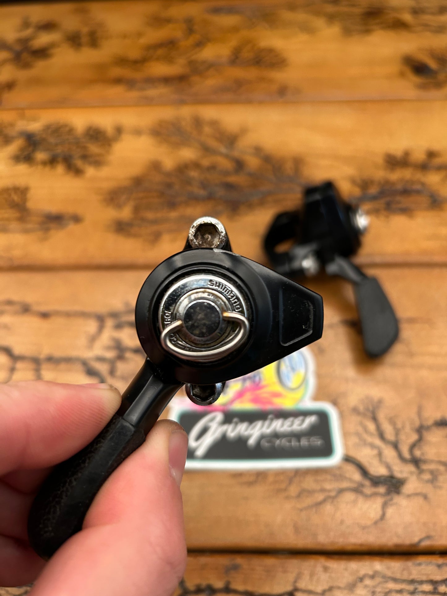 Shimano Deore XT Deer Head SL-M700 Black Thumb Shifters