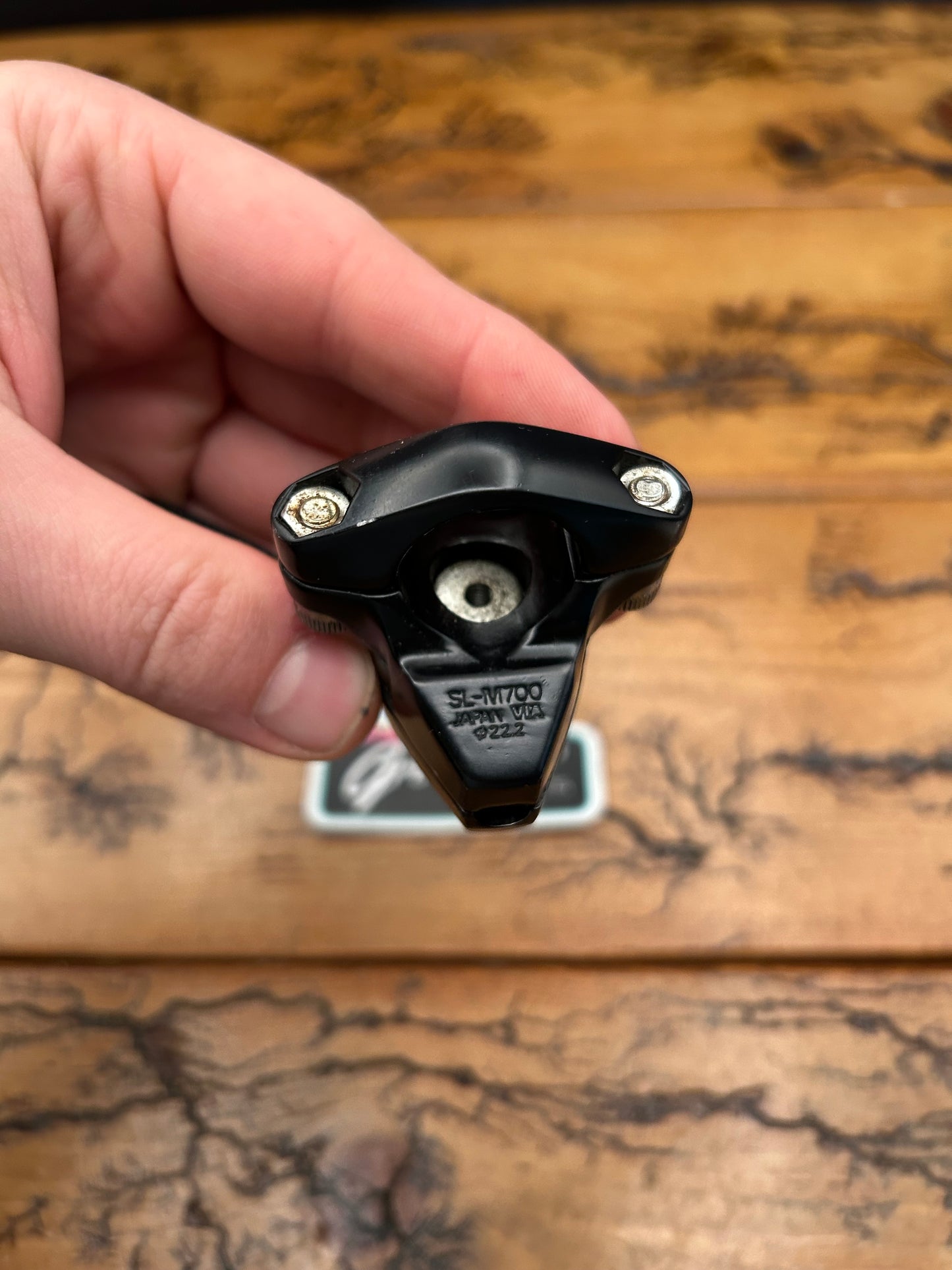 Shimano Deore XT Deer Head SL-M700 Black Thumb Shifters