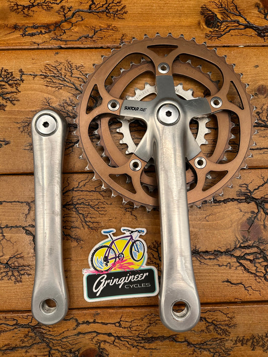 Suntour XC Pro 46/36/24 175mm Square Taper Crankset