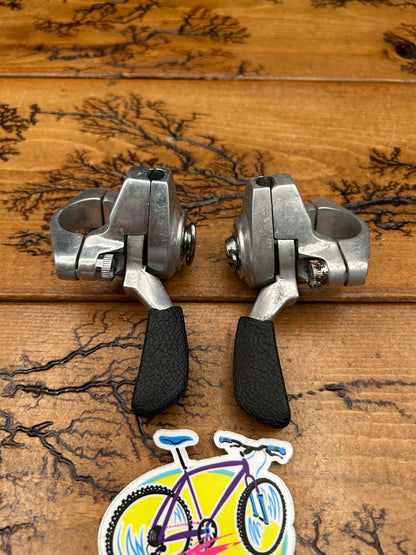 Shimano Deore XT Deer Head SL-M700 Silver Thumb Shifters