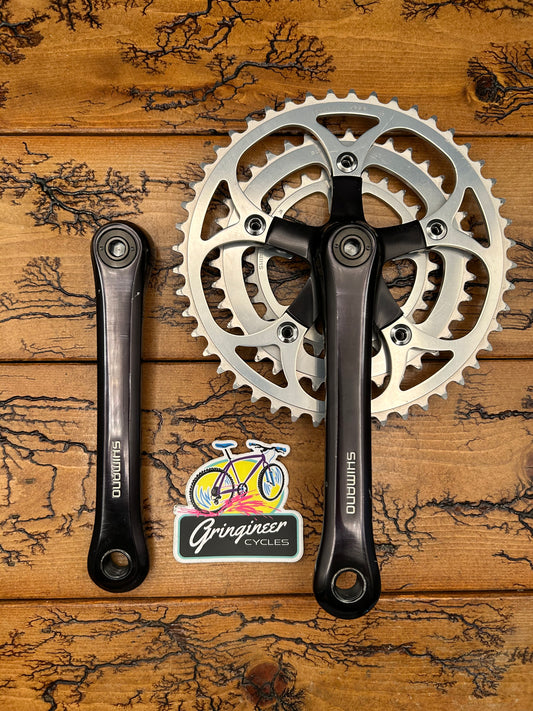 Shimano Deore XT M700 / 600 EX FC-6206 48/38/28 175mm Crankset