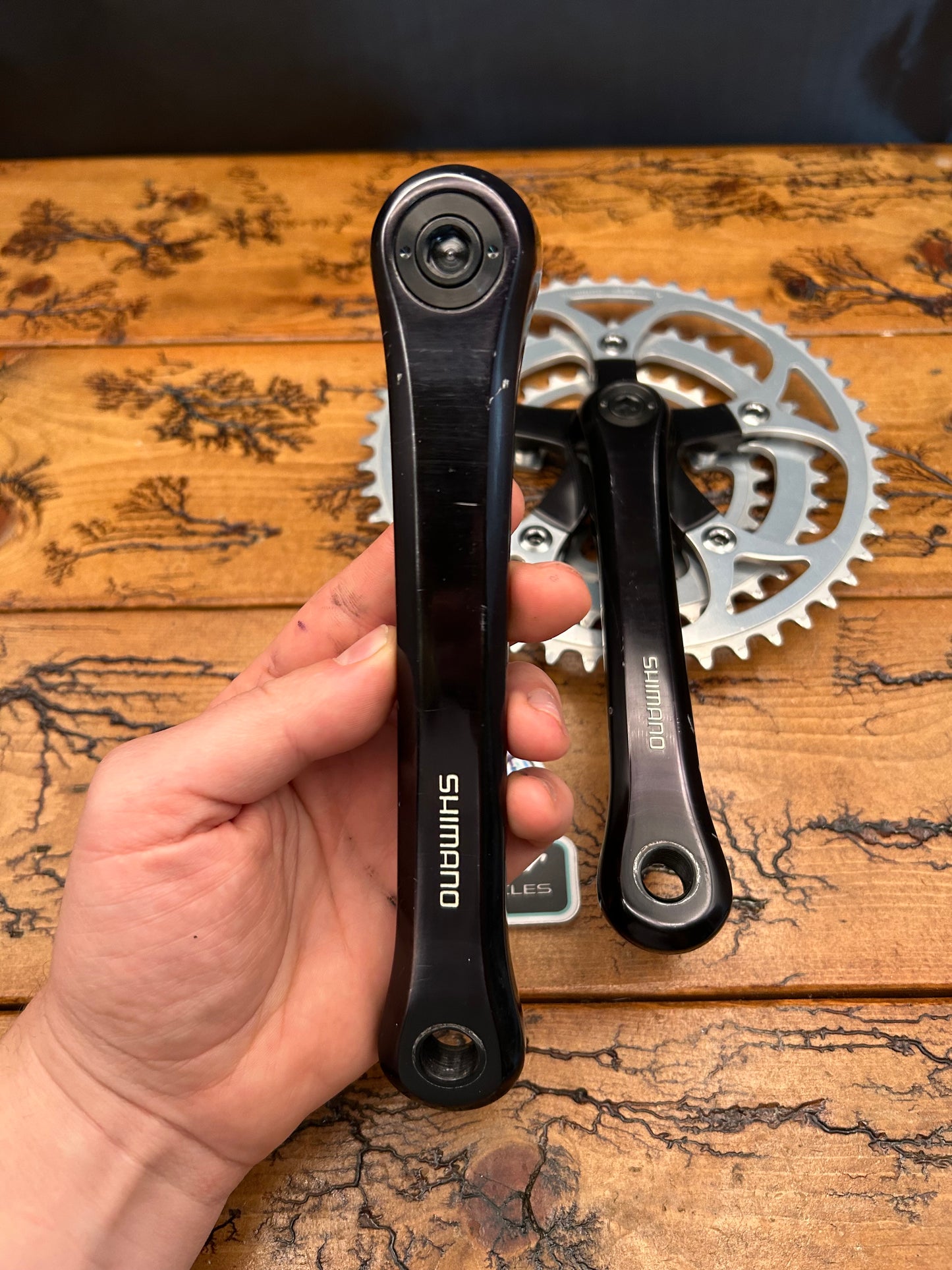 Shimano Deore XT M700 / 600 EX FC-6206 48/38/28 175mm Crankset