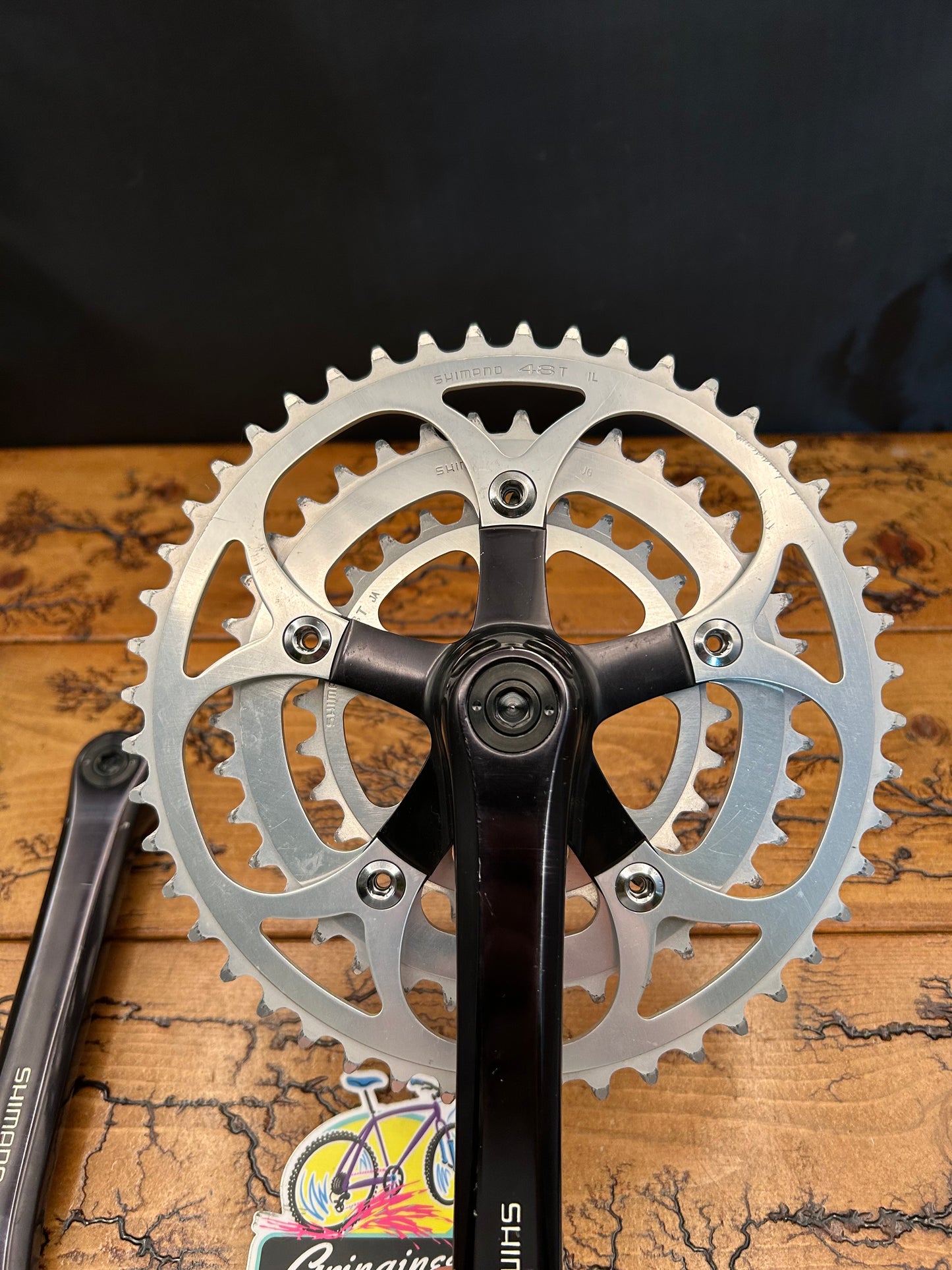 Shimano Deore XT M700 / 600 EX FC-6206 48/38/28 175mm Crankset