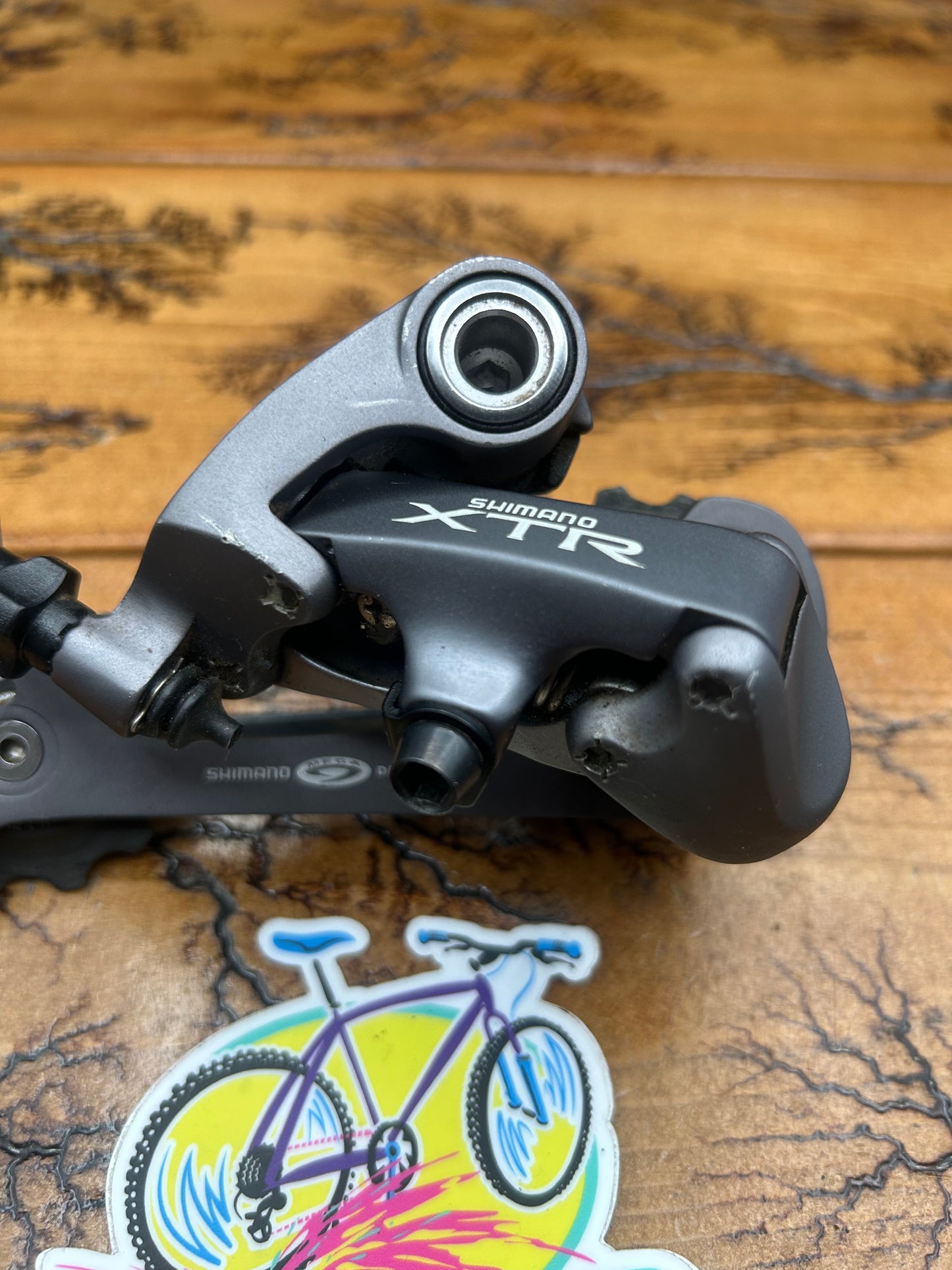 Shimano XTR RD-M952 Long Cage Rear Derailleur VG