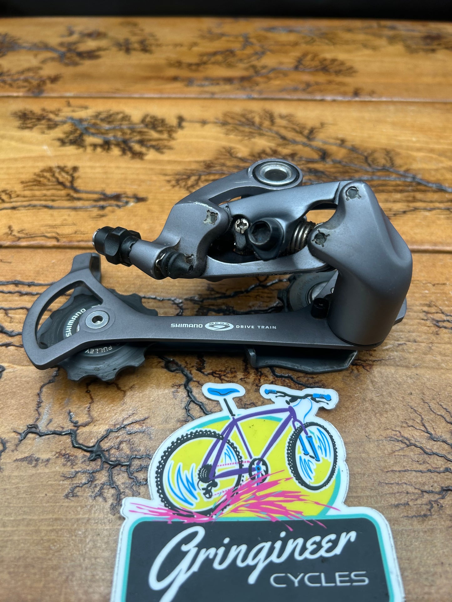 Shimano XTR RD-M952 Long Cage Rear Derailleur VG