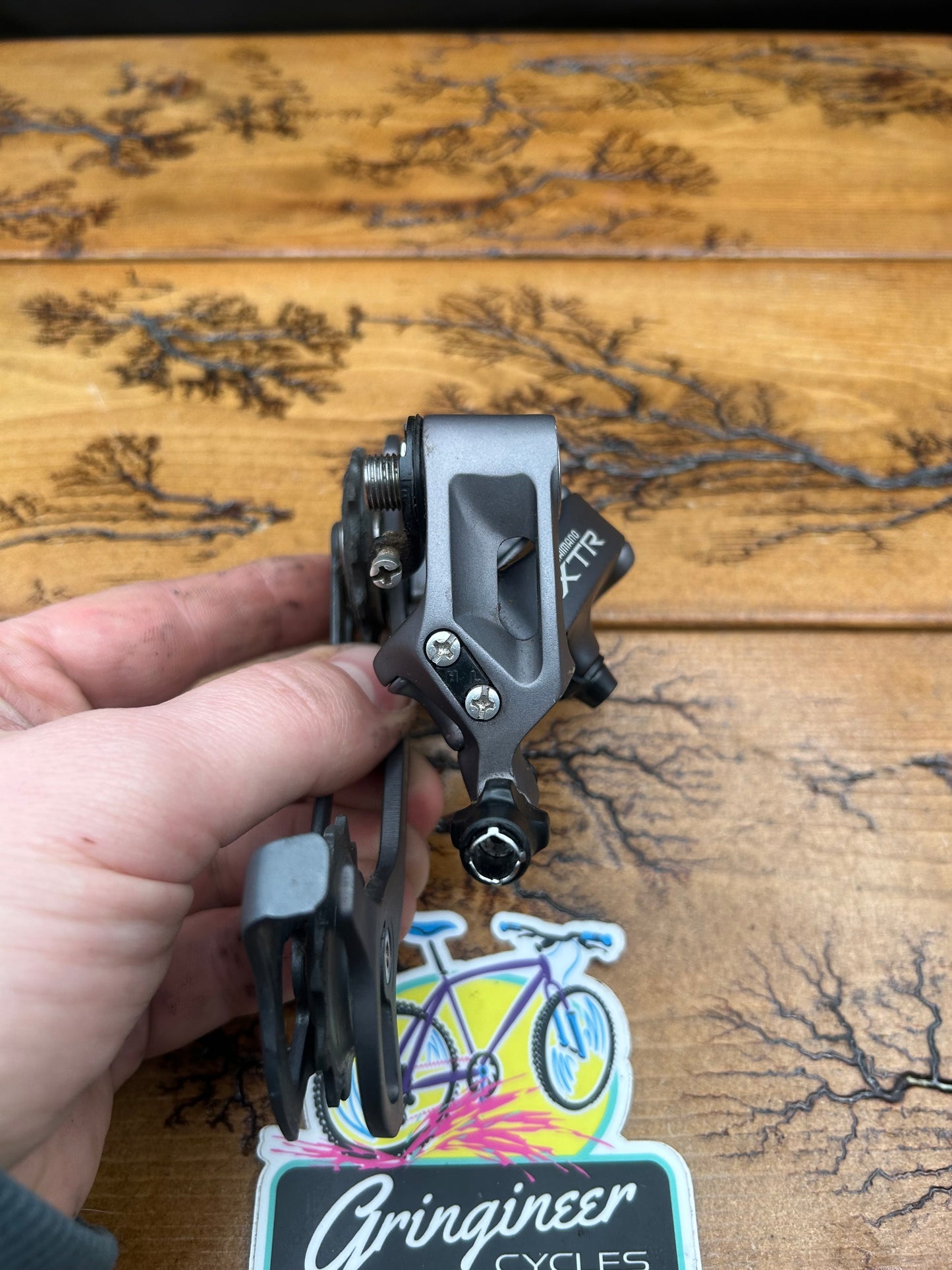 Shimano XTR RD-M952 Long Cage Rear Derailleur VG