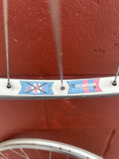 Weinmann Bontrager BCX 1 Hugi Compact 26 Inch Wheelset