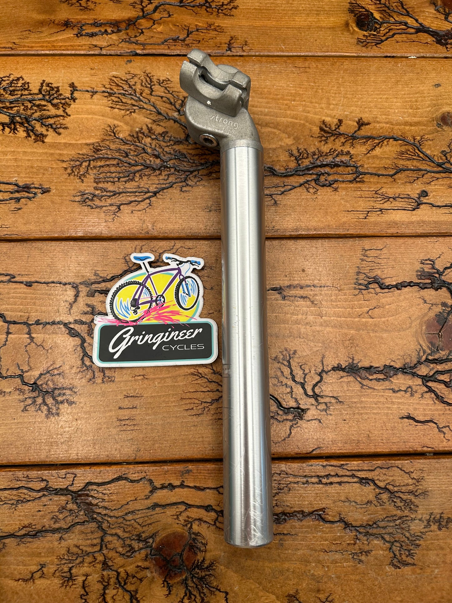Strong 27.0mm x 250mm Silver Seatpost