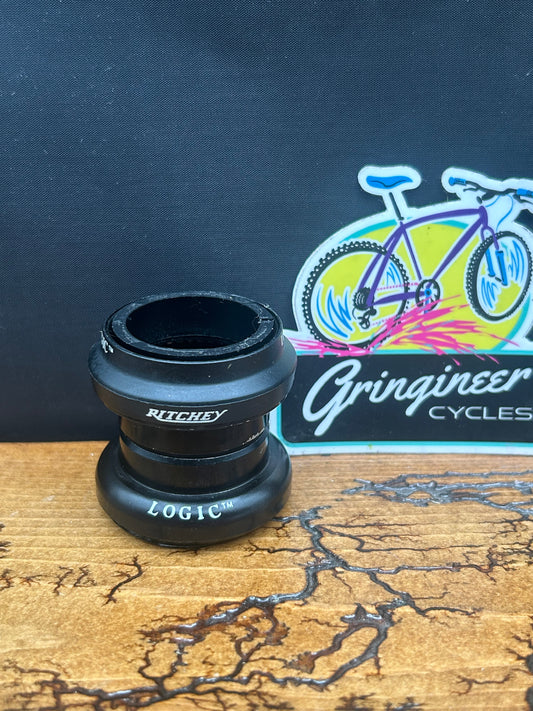 Ritchey Logic 1 1/8 Threadless Black Headset