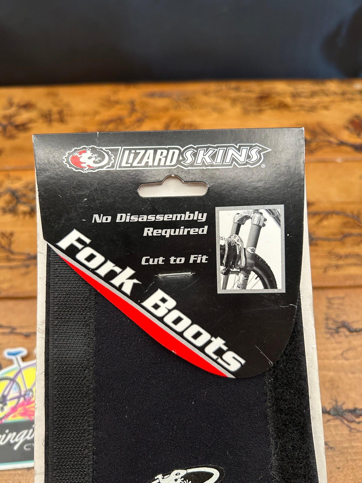 Lizard Skins Black Fork Boots NOS