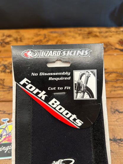 Lizard Skins Black Fork Boots NOS
