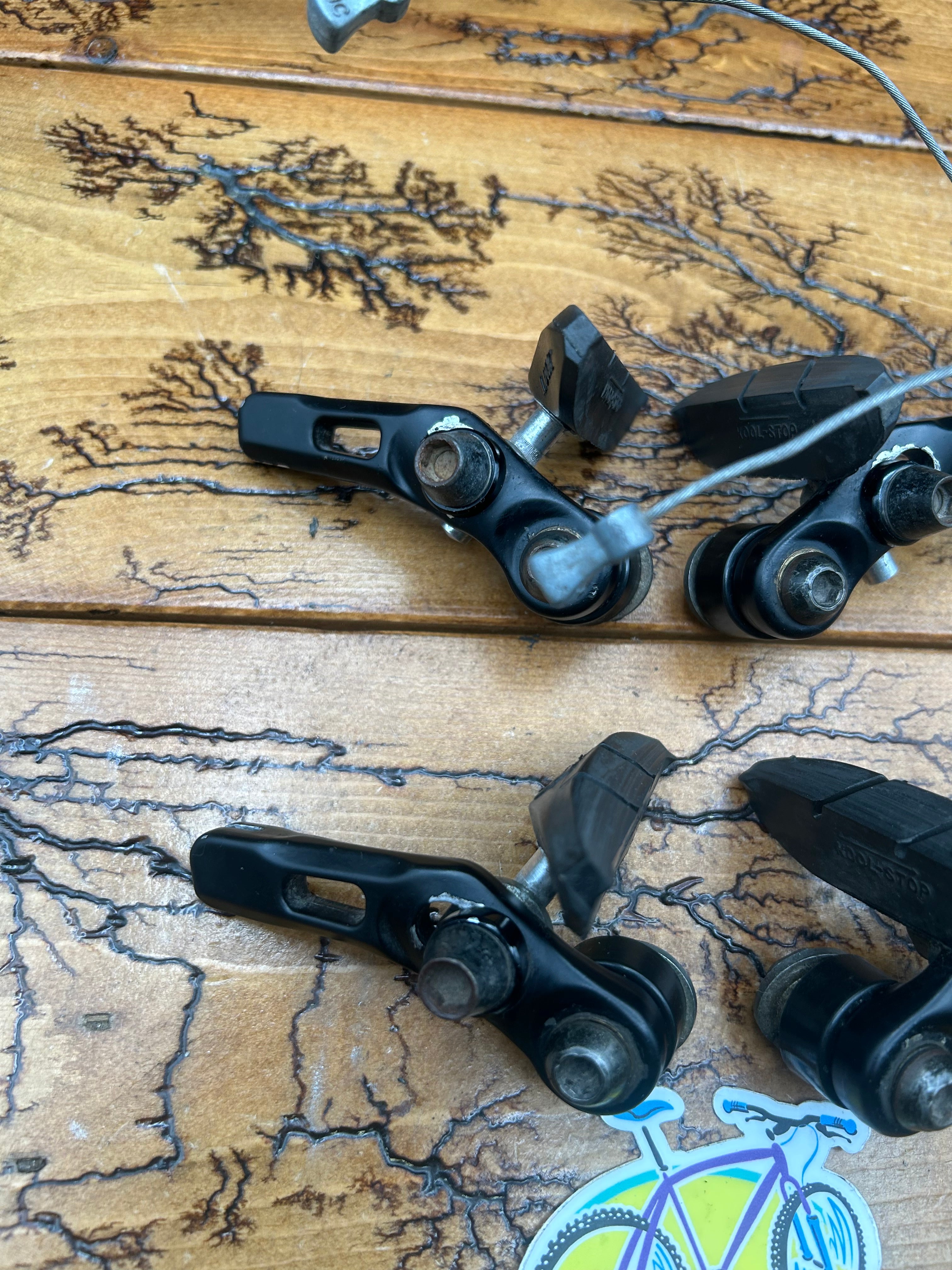 Dia Compe 987 Black Cantilever Brake Set – Gringineer Cycles