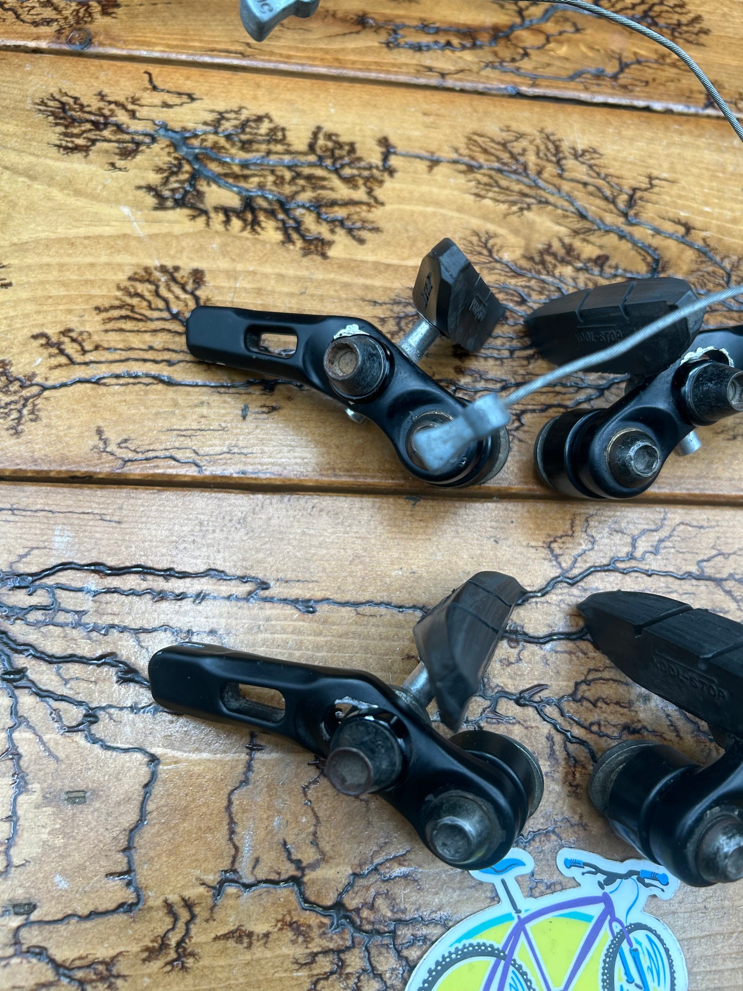 Dia Compe 987 Black Cantilever Brake Set