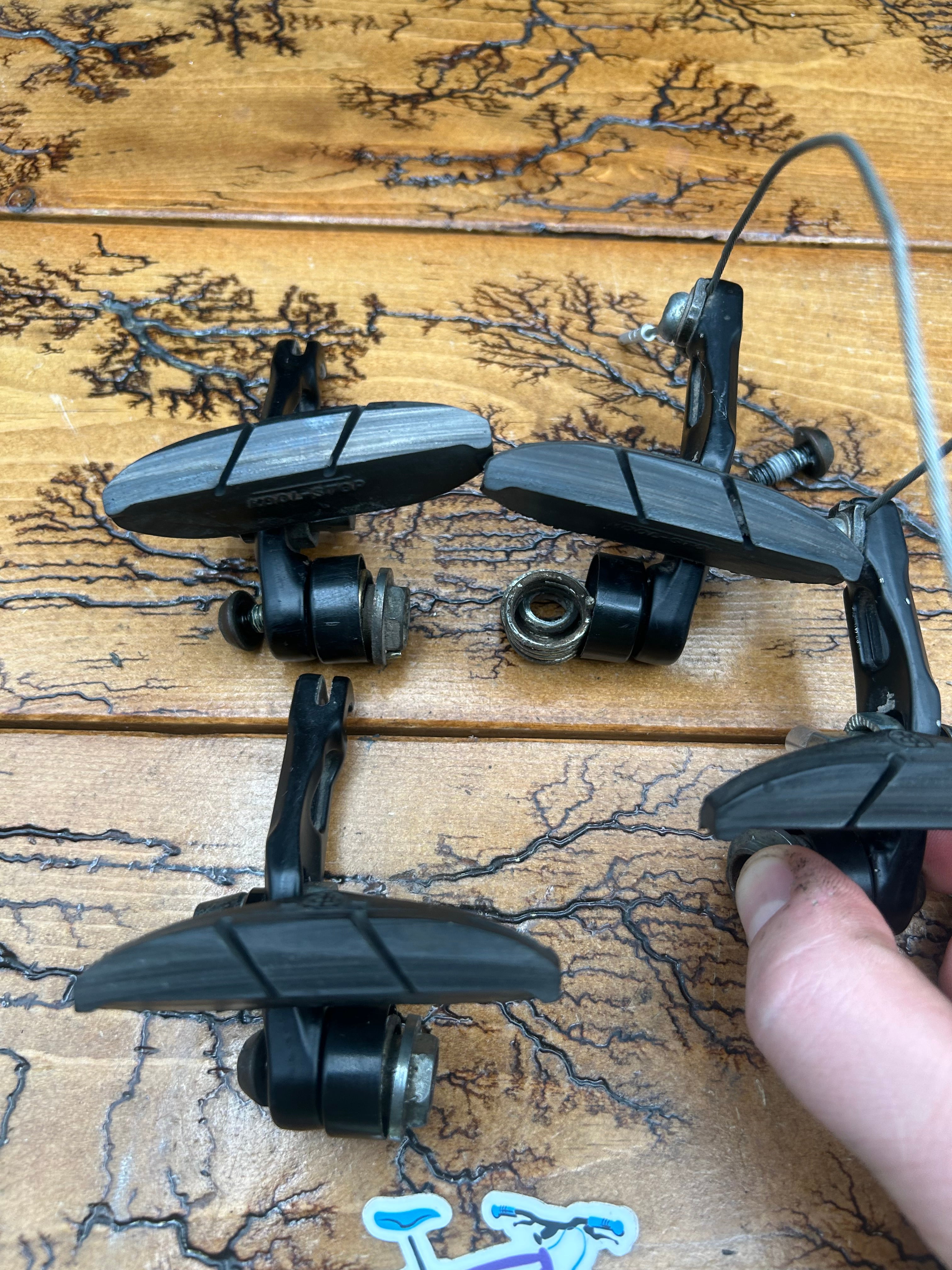 Dia Compe 987 Black Cantilever Brake Set – Gringineer Cycles