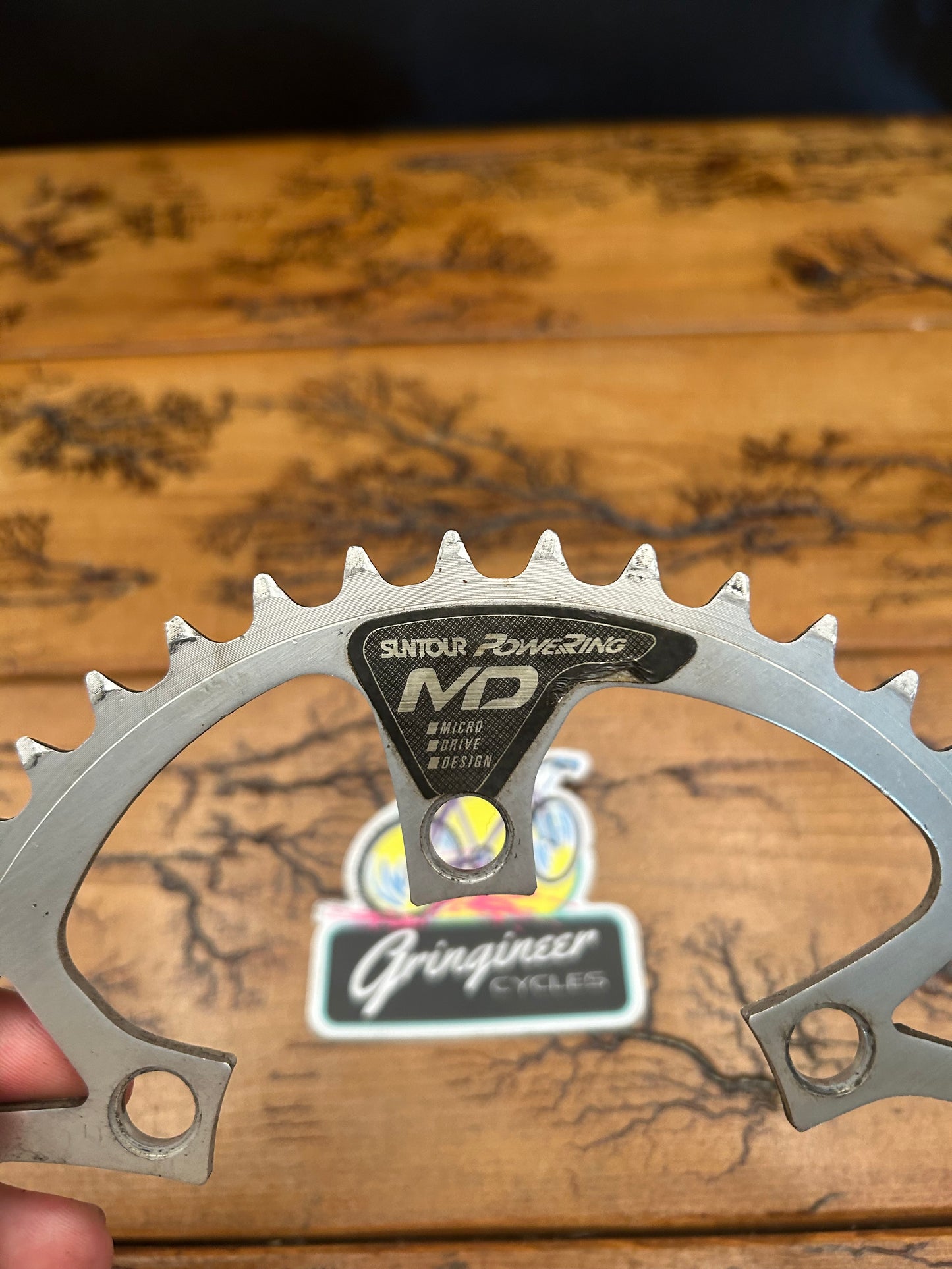 Suntour PowerRing MD 42 Tooth 94 BCD Chainring