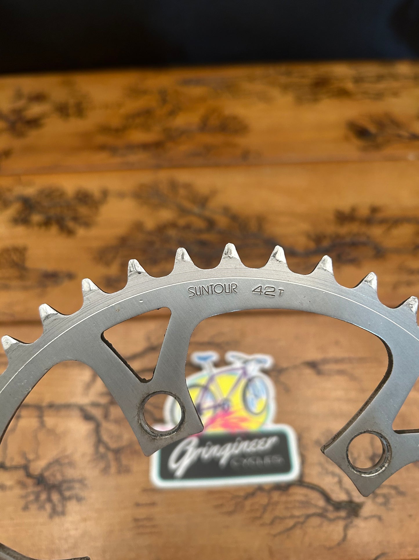 Suntour PowerRing MD 42 Tooth 94 BCD Chainring